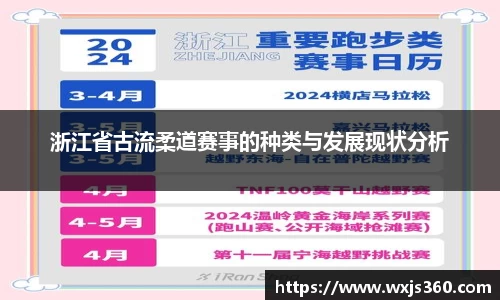 浙江省古流柔道赛事的种类与发展现状分析