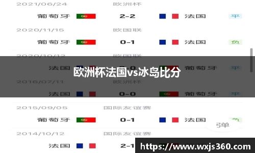 欧洲杯法国vs冰岛比分