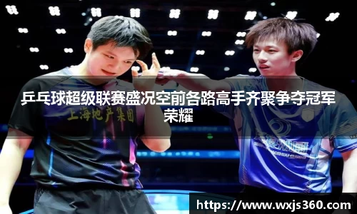 乒乓球超级联赛盛况空前各路高手齐聚争夺冠军荣耀