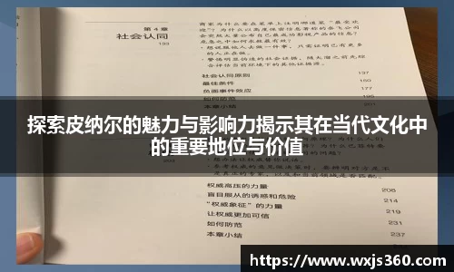 探索皮纳尔的魅力与影响力揭示其在当代文化中的重要地位与价值