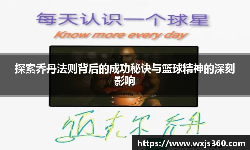 探索乔丹法则背后的成功秘诀与篮球精神的深刻影响